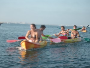 Kayak games, camps in  riactiva - Aveiro - Porto - Portugal